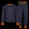 New Nanok Active Set 22, Jr - Børne Skiundertøj Blå