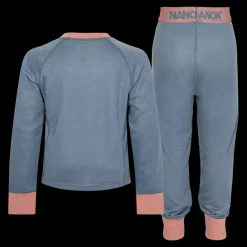 Hot Nanok Active Set 22, Jr - Børne Skiundertøj Blå