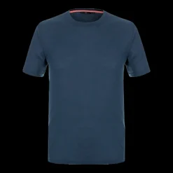 Online 2117 of Sweden Almo Merino Tee - Herre T-shirt Blå