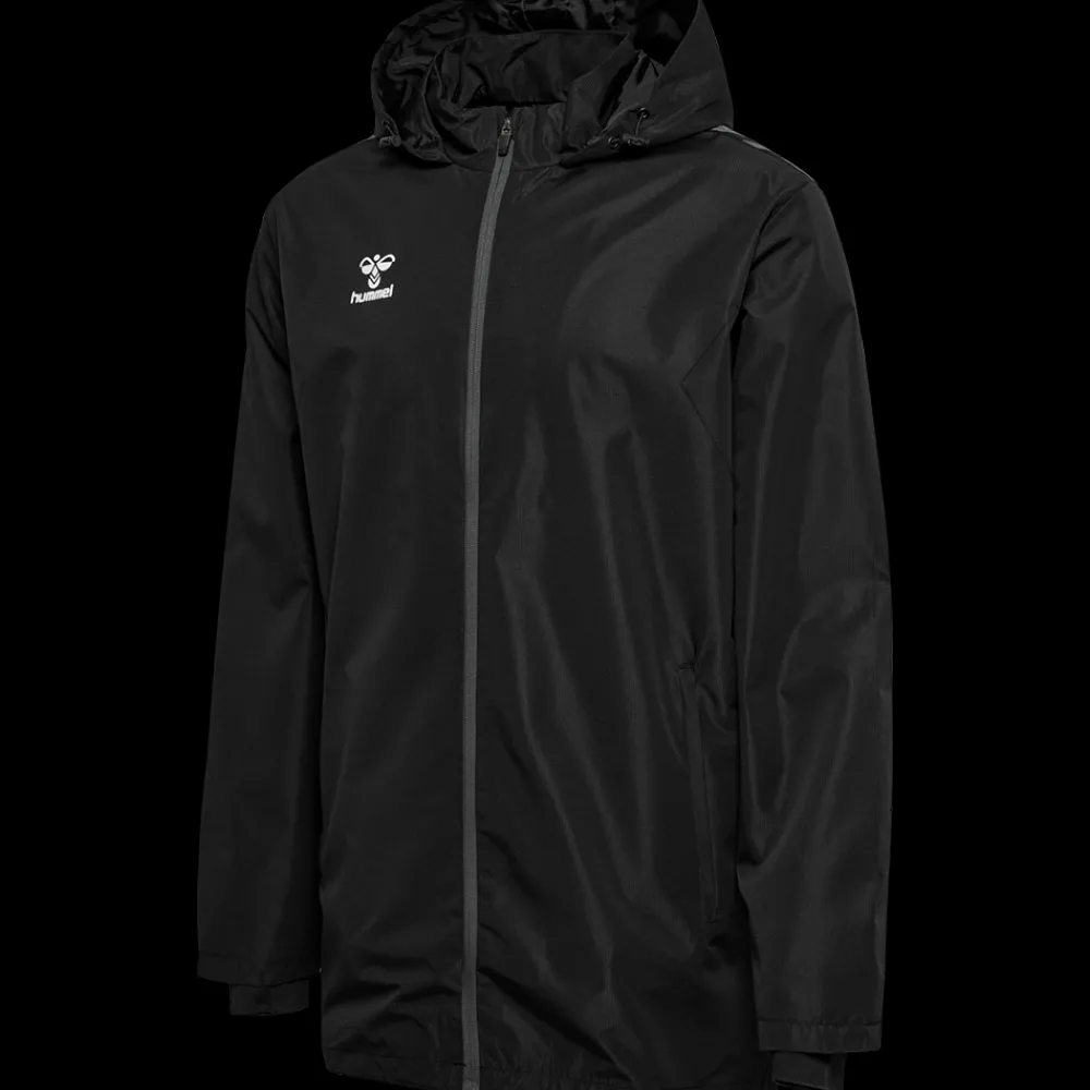 Best Hummel Auth All Weather Jacket - Herre Funktionel Jakke Sort
