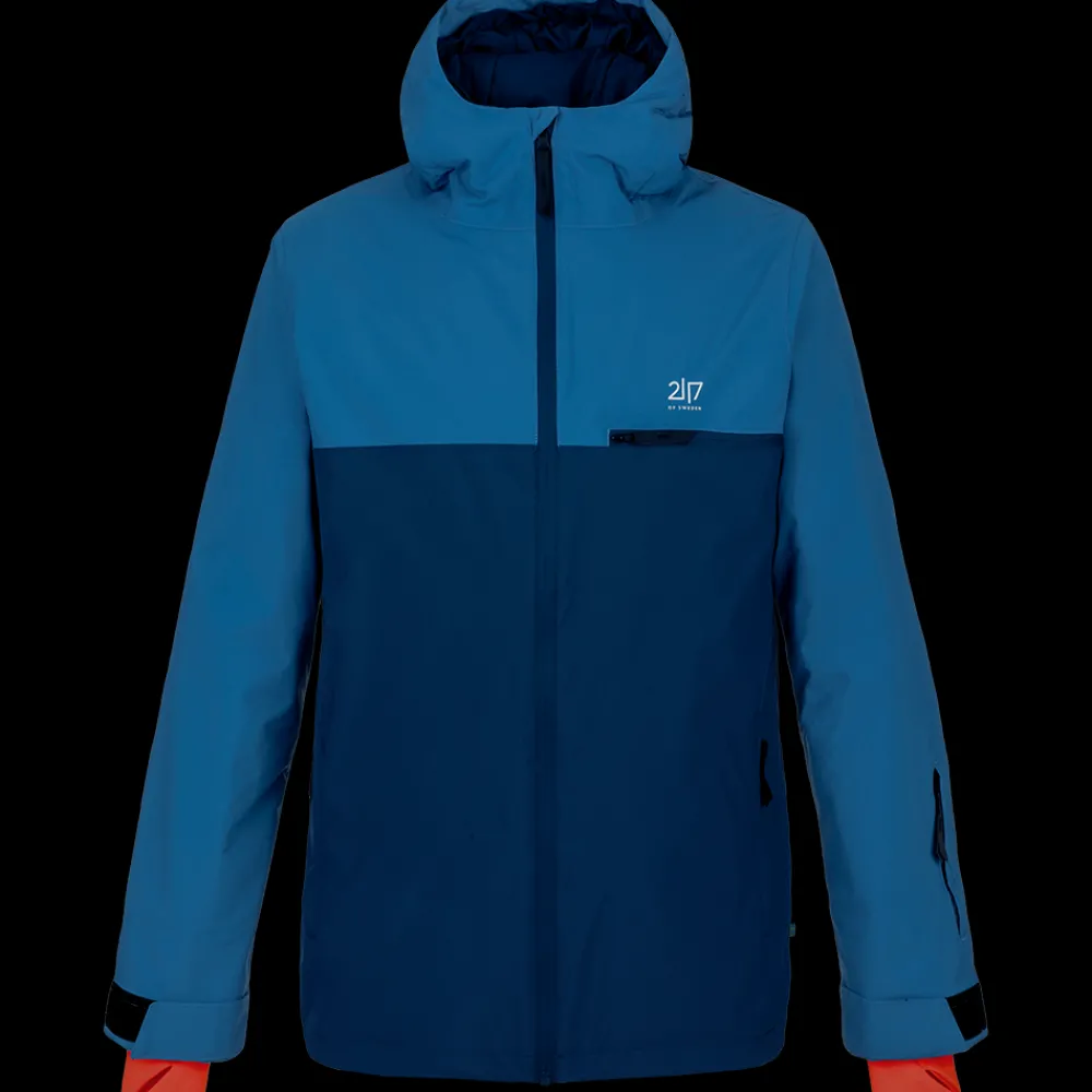 Clearance 2117 of Sweden Avan Padded Ski Jacket - Herre Ski- og Vinterjakke Blå