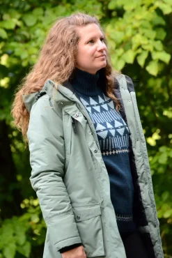 New Nanok Baluga 24, W - Dame Striktrøje Blå
