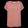 Online Fabrin Copenhagen Bamboo Loose Fit Tee 25, W. - Dame T-Shirt Lyserød