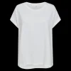 Discount Fabrin Copenhagen Bamboo Loose Fit Tee 25, W. - Dame T-Shirt Hvid