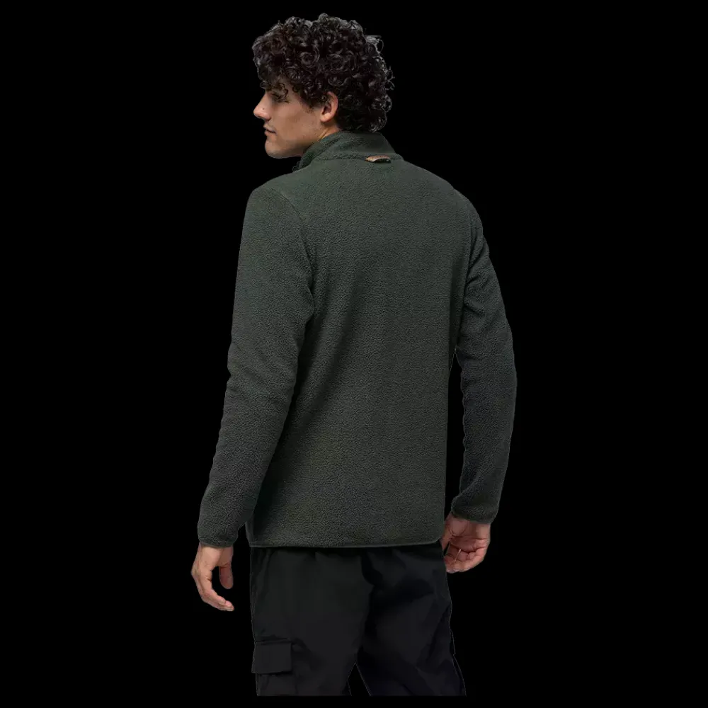 Clearance Bula Basecamp 2.0 Fleece - Herre Fleecetrøje Grøn