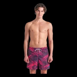 Sale Arena Beach Surf Shorts - Herre badeshorts Rød