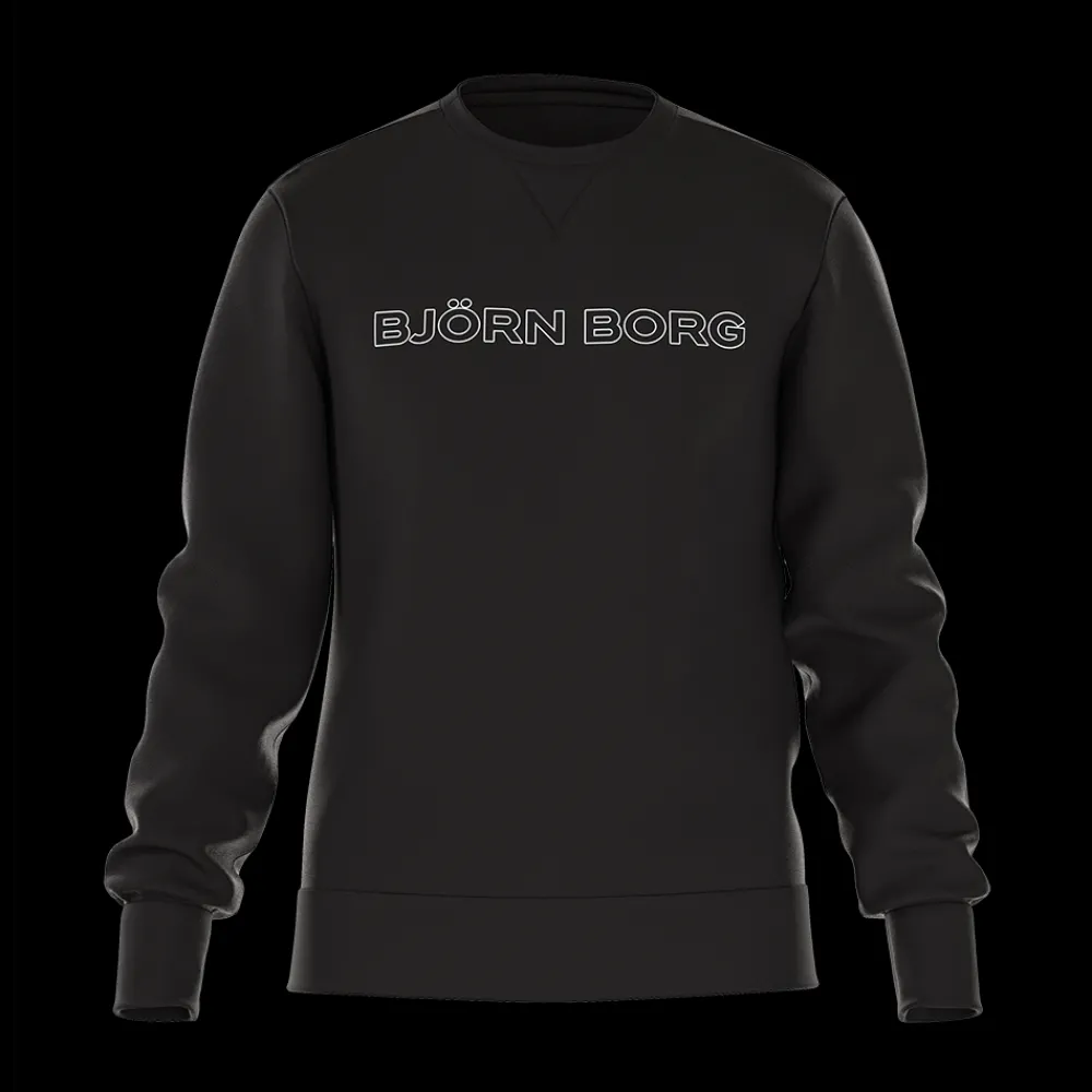 New Helly Hansen Björn Borg Borg Crew Sweat - Herre Sweatshirt Sort