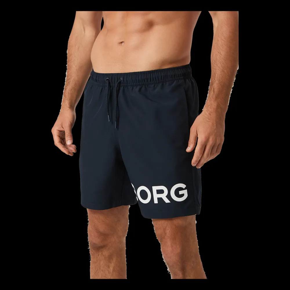 Hot Björn Borg Borg Swim Shorts - Herre Badeshorts Blå