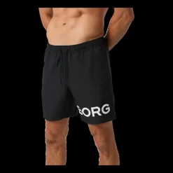 Fashion Björn Borg Borg Swim Shorts - Herre Badeshorts Sort