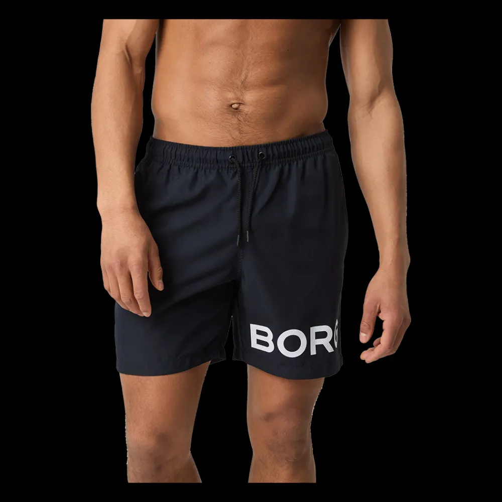 Hot Björn Borg Borg Swim Shorts - Herre Badeshorts Blå