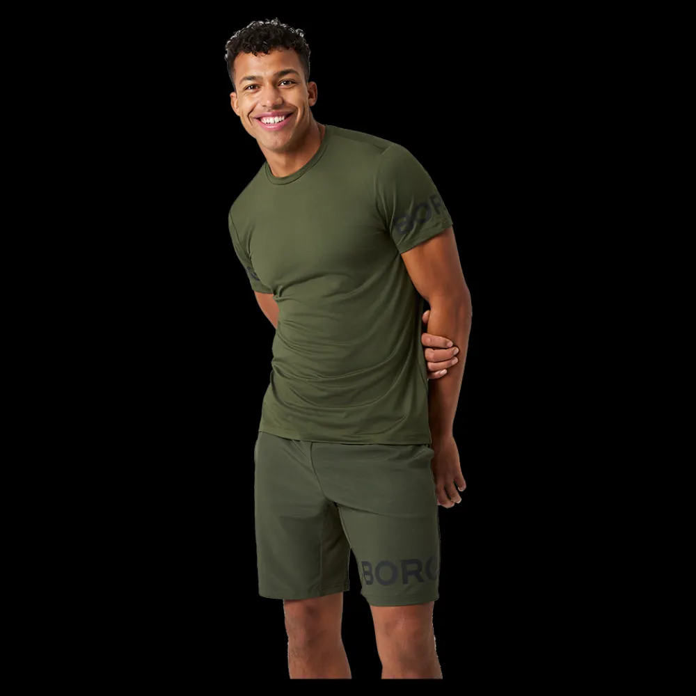 Sale Björn Borg Borg T-Shirt - Herre T-shirt Grøn
