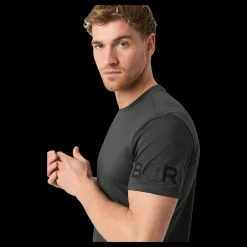Outlet Björn Borg Borg T-Shirt - Herre T-shirt Sort