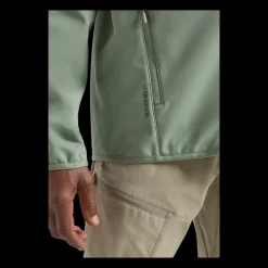 Outlet Jack Wolfskin Bornberg Hoody - Herre Fleecetrøje Army