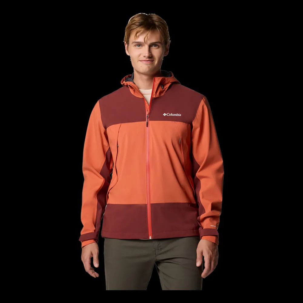 Sale Columbia Boulder Falls Jacket - Herre Funktionsjakke Orange