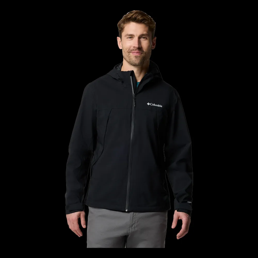Discount Columbia Boulder Falls Jacket - Herre Funktionsjakke Sort