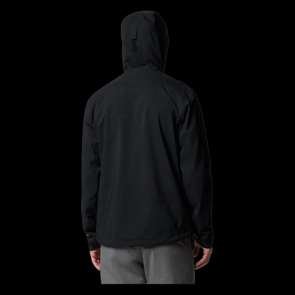 Discount Columbia Boulder Falls Jacket - Herre Funktionsjakke Sort