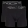 Sale Nanok Boxer 2 pack Bamboo, Sr - Herre Underbukser Sort