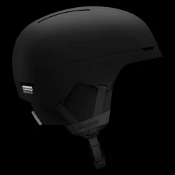 Clearance Salomon Brigade Round Fit Helmet - Skihjelm Sort