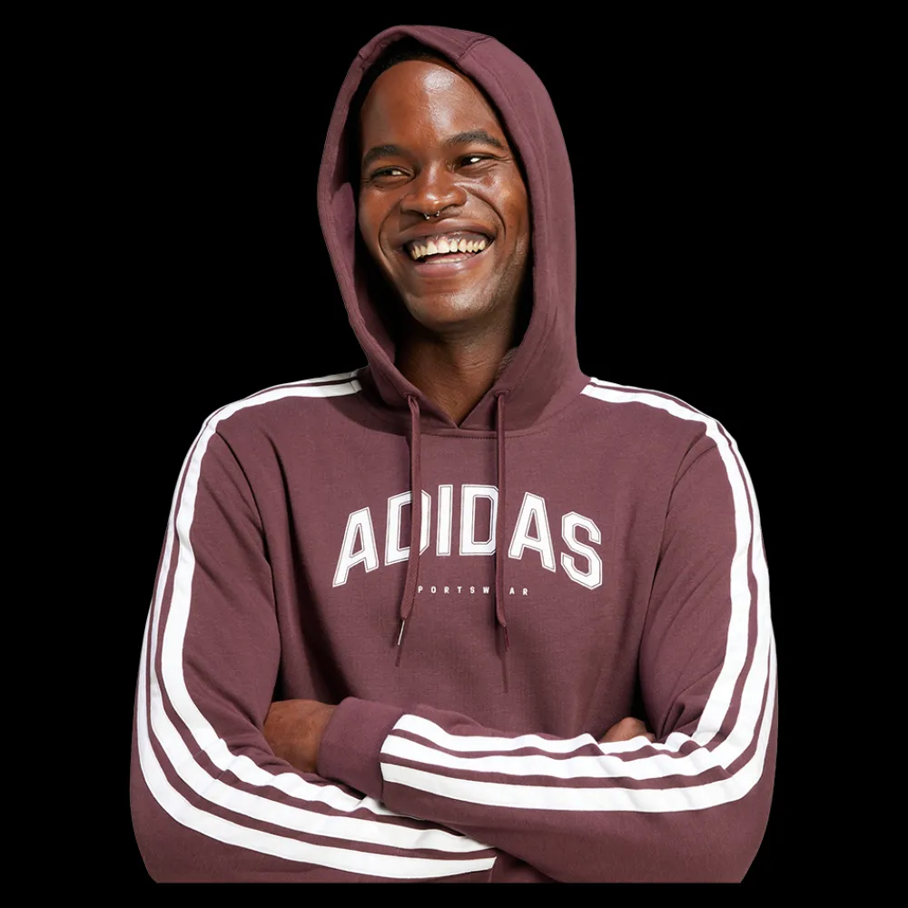 Online Adidas C College Hood - Herre Sweatshirt Rød