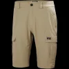 Fashion Helly Hansen Cargo Shorts Quick Dry - Herre Shorts Sand