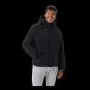 Best Björn Borg Centre Puffer Jacket - Herre Vinterjakke Sort