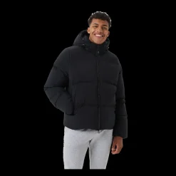 Best Björn Borg Centre Puffer Jacket - Herre Vinterjakke Sort