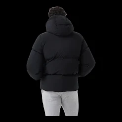 Best Björn Borg Centre Puffer Jacket - Herre Vinterjakke Sort