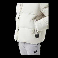 Clearance Björn Borg Centre Puffer Jacket - Herre Vinterjakke Hvid