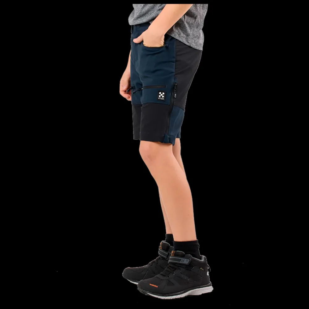 Clearance X-Trail Colorado Stretch Shorts Jr - Børne Shorts Sort