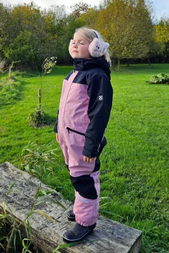 Clearance X-Trail Cortina Ski Overall Jr. - Børne Flyverdragt Lyserød