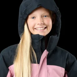 Clearance X-Trail Cortina Ski Overall Jr. - Børne Flyverdragt Lyserød