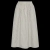 Discount Fabrin Copenhagen Cotton Skirt 25, W. - Dame Nederdel Grå