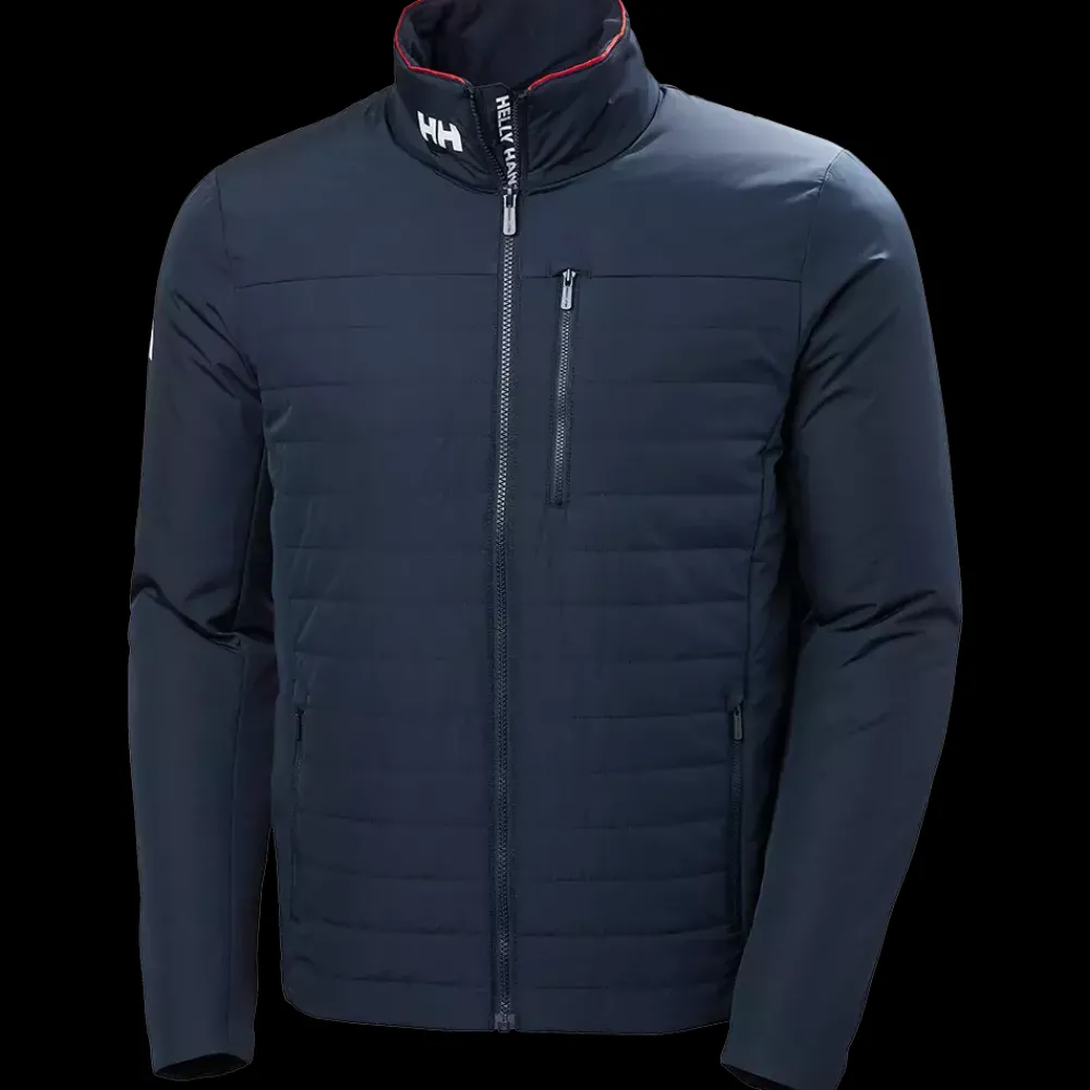 Outlet Helly Hansen Crew Insulator Jacket - Herre Fritidsjakke Blå