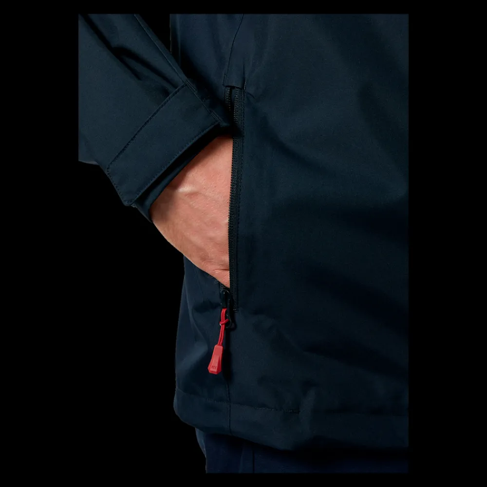 Discount Helly Hansen Crew Jacket 2.0 - Herre Fritidsjakke Blå