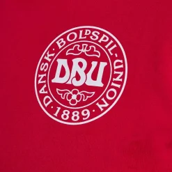 Hot Hummel DBU Fan Block LS Tee - Langærmet Fodbold T-Shirt Rød
