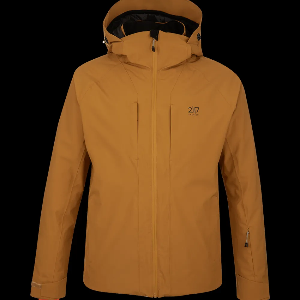 Best 2117 of Sweden Edum Padded Ski Jacket - Herre Ski- og Vinterjakke Rød
