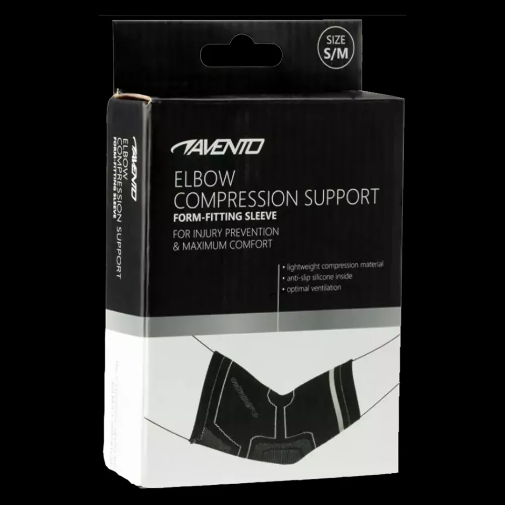 Discount Avento Elbow Compression - Albue Støttebind Sort