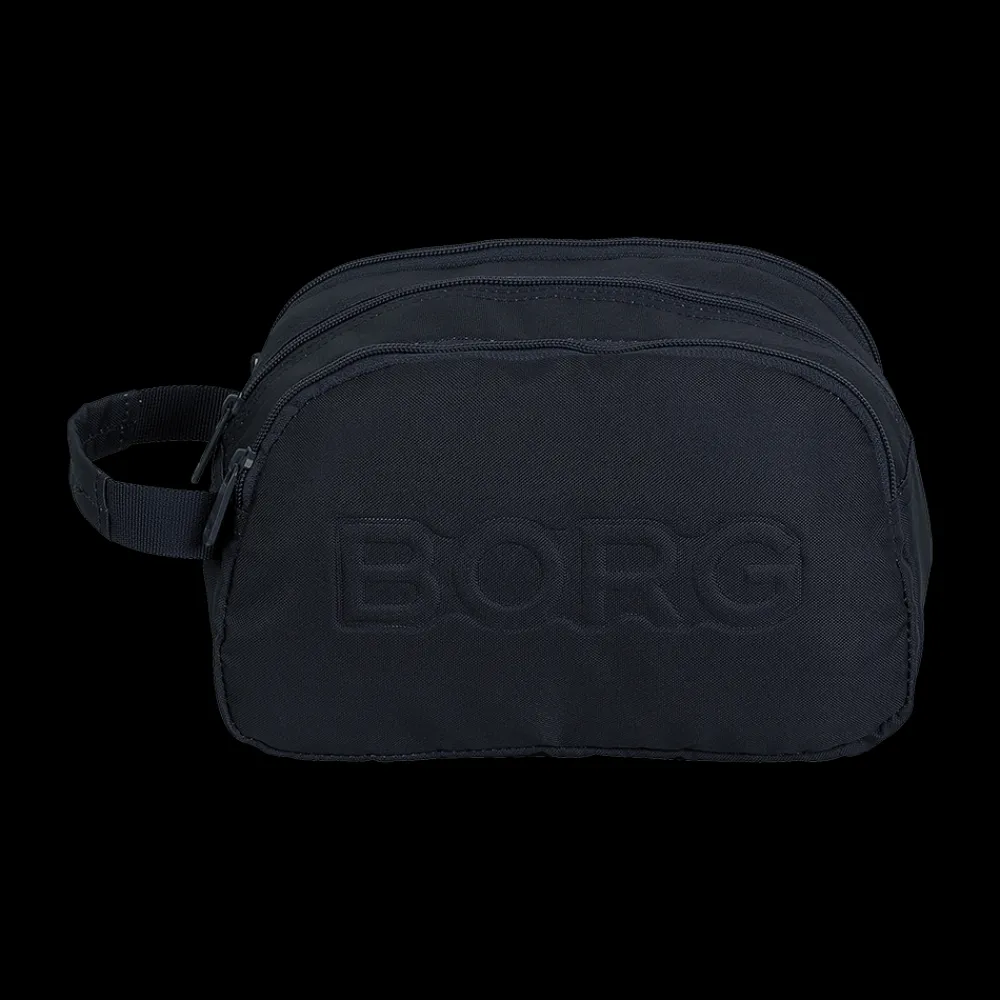 Sale Björn Borg Embossed Toilet Bag - Toilettaske Sort