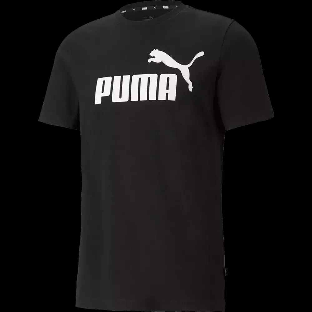 Hot Puma Ess Big Logo T-Shirt - Herre T-Shirt Sort