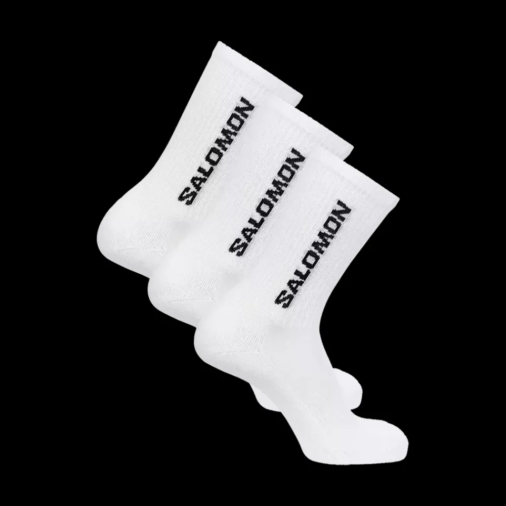 Sale Salomon Everyday Crew 3-Pack Sock - Sokker Hvid