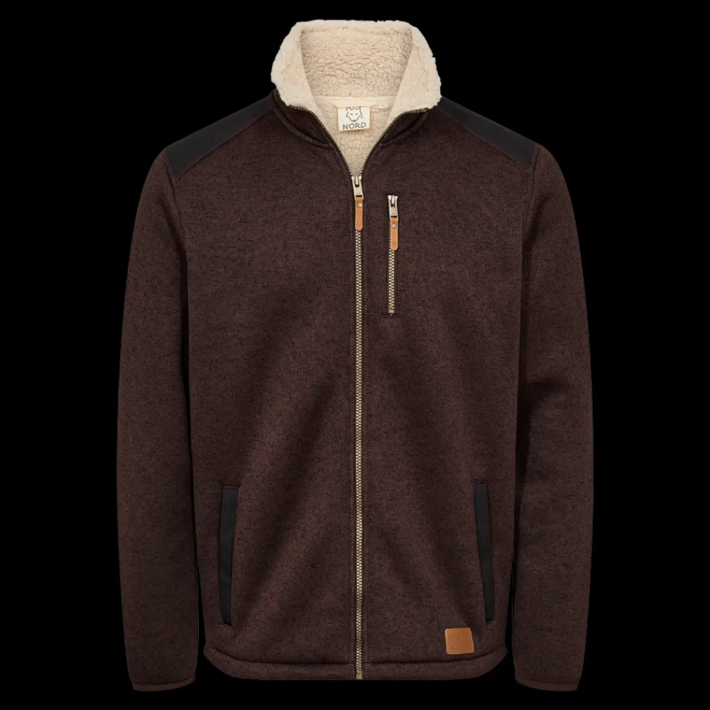 Clearance Nord Ferdinan Sr - Herre Fleecetrøje Brun