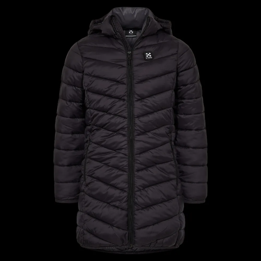 Online X-Trail Fiber Coat, Jr. - Børne Fritidsjakke Sort