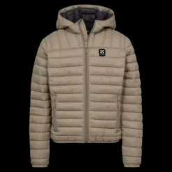 Online X-Trail Fiber Jacket, Jr - Børne Fritidsjakke Sand