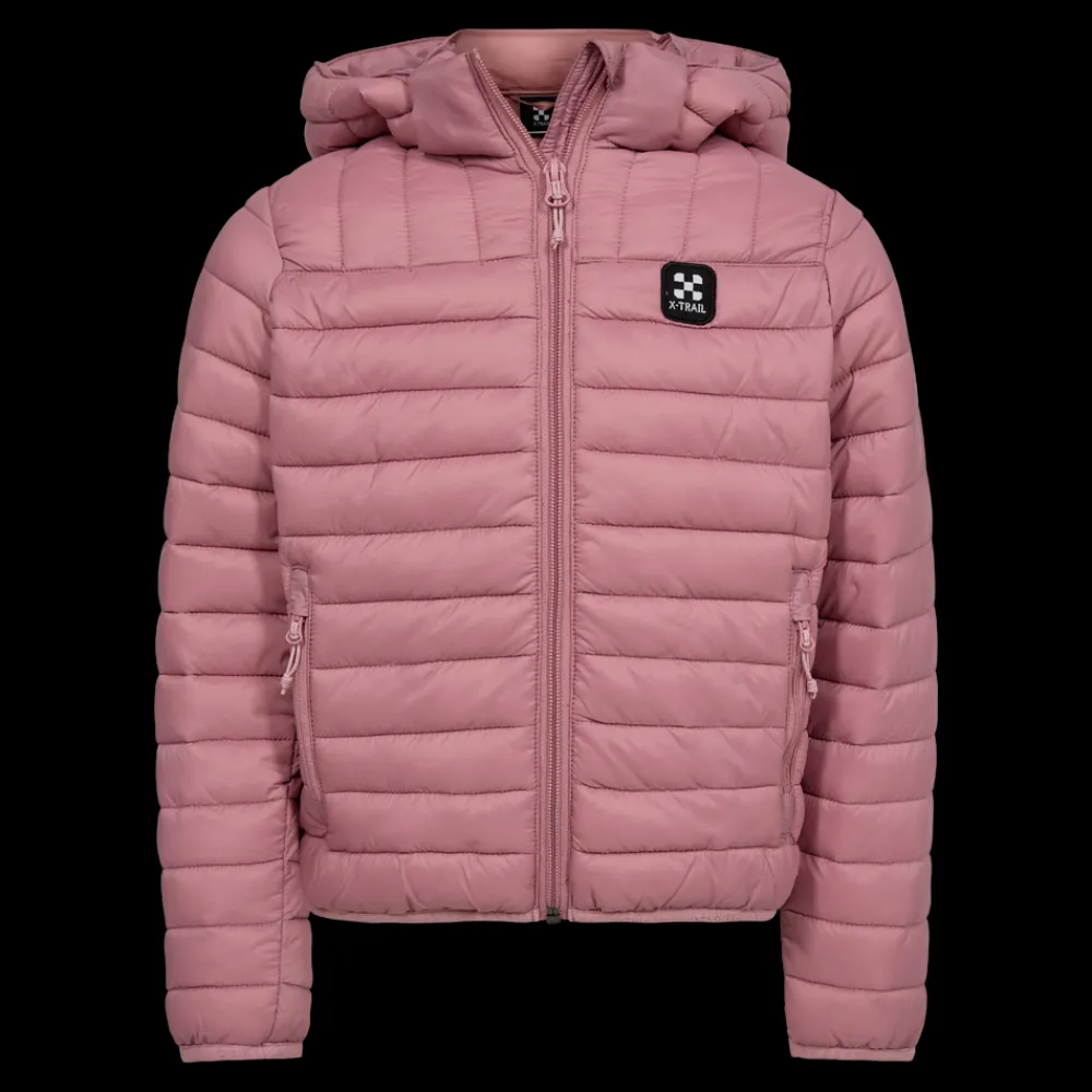Hot X-Trail Fiber Jacket, Jr - Børne Fritidsjakke Lyserød