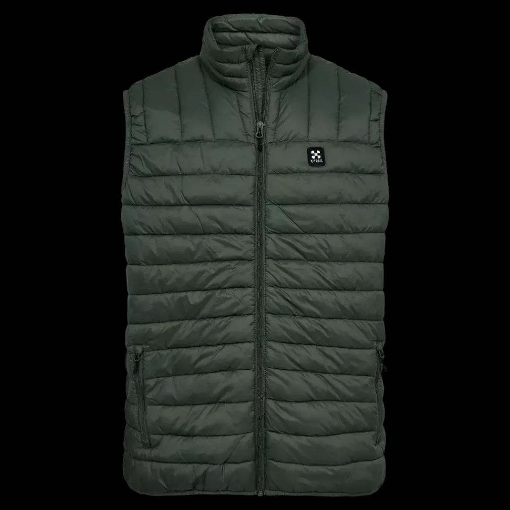 Outlet X-Trail Fiber Vest, Sr - Herre Vest Grøn