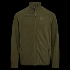 Online X-Trail Fleece FZ, Sr - Herre Fleecetrøje Grøn