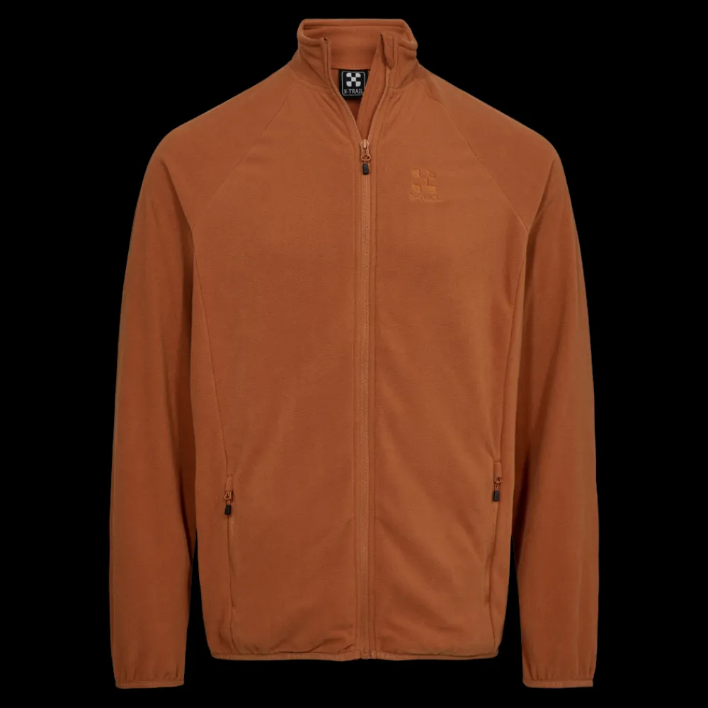 New X-Trail Fleece FZ, Sr - Herre Fleecetrøje Orange