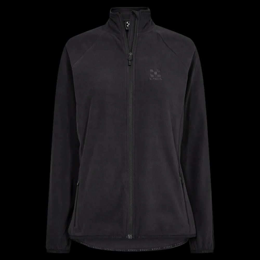 Best X-Trail Fleece FZ, W - Dame Fleecetrøje Grå