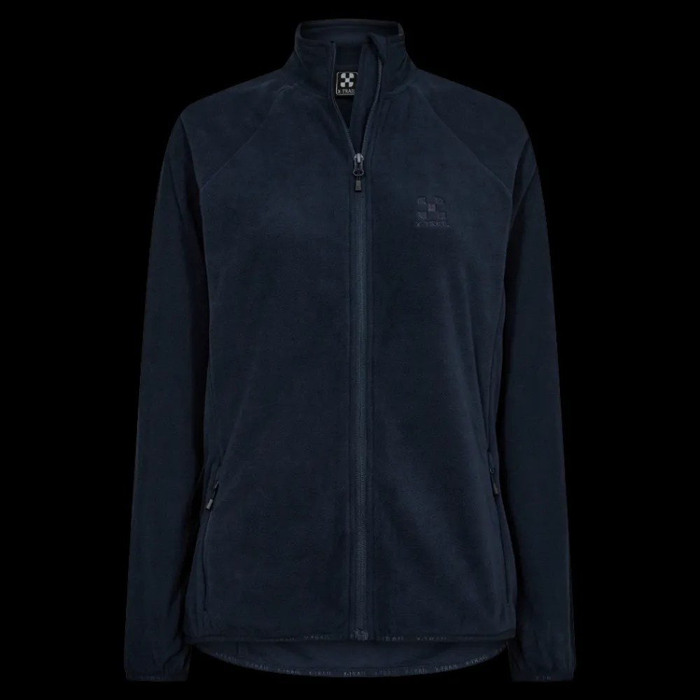 Sale X-Trail Fleece FZ, W - Dame Fleecetrøje Blå