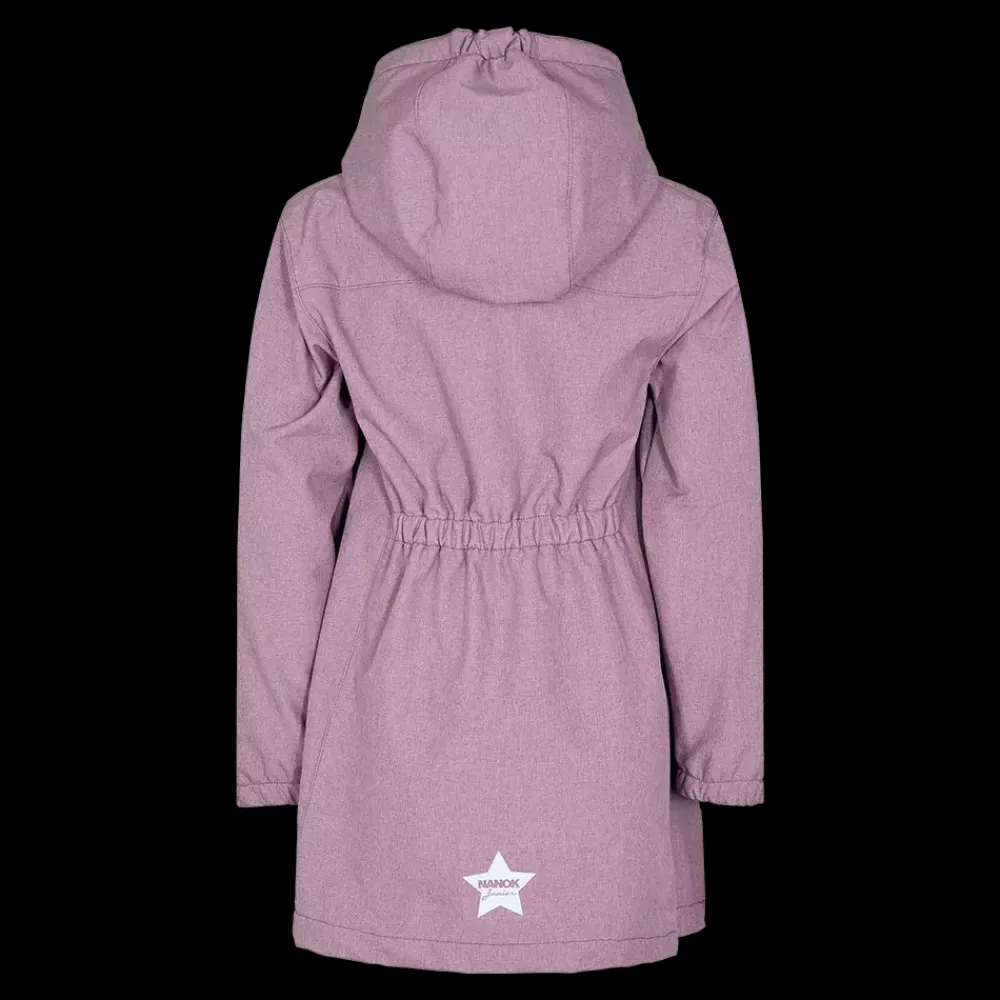 Clearance Nanok Ganika 23, Jr - Pige Softshell Jakke Lilla